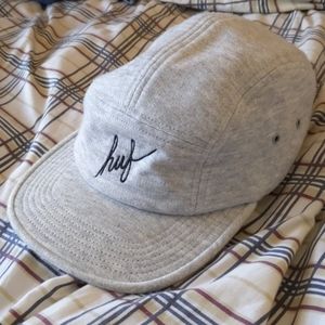 HUF canvas strapback hat